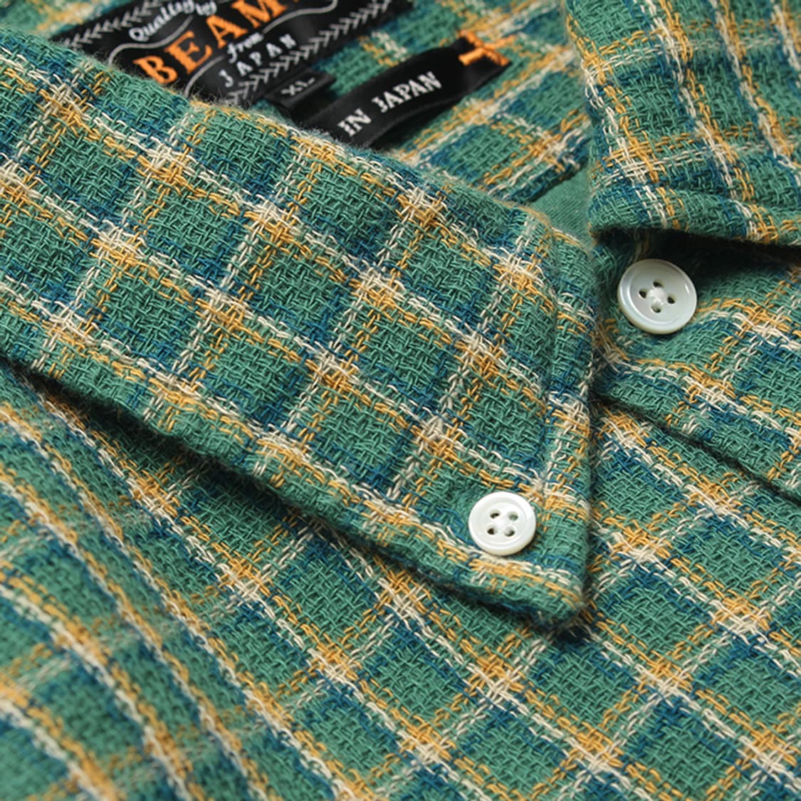  BEAMS PLUS "Green Check Shirts" 상품이미지6