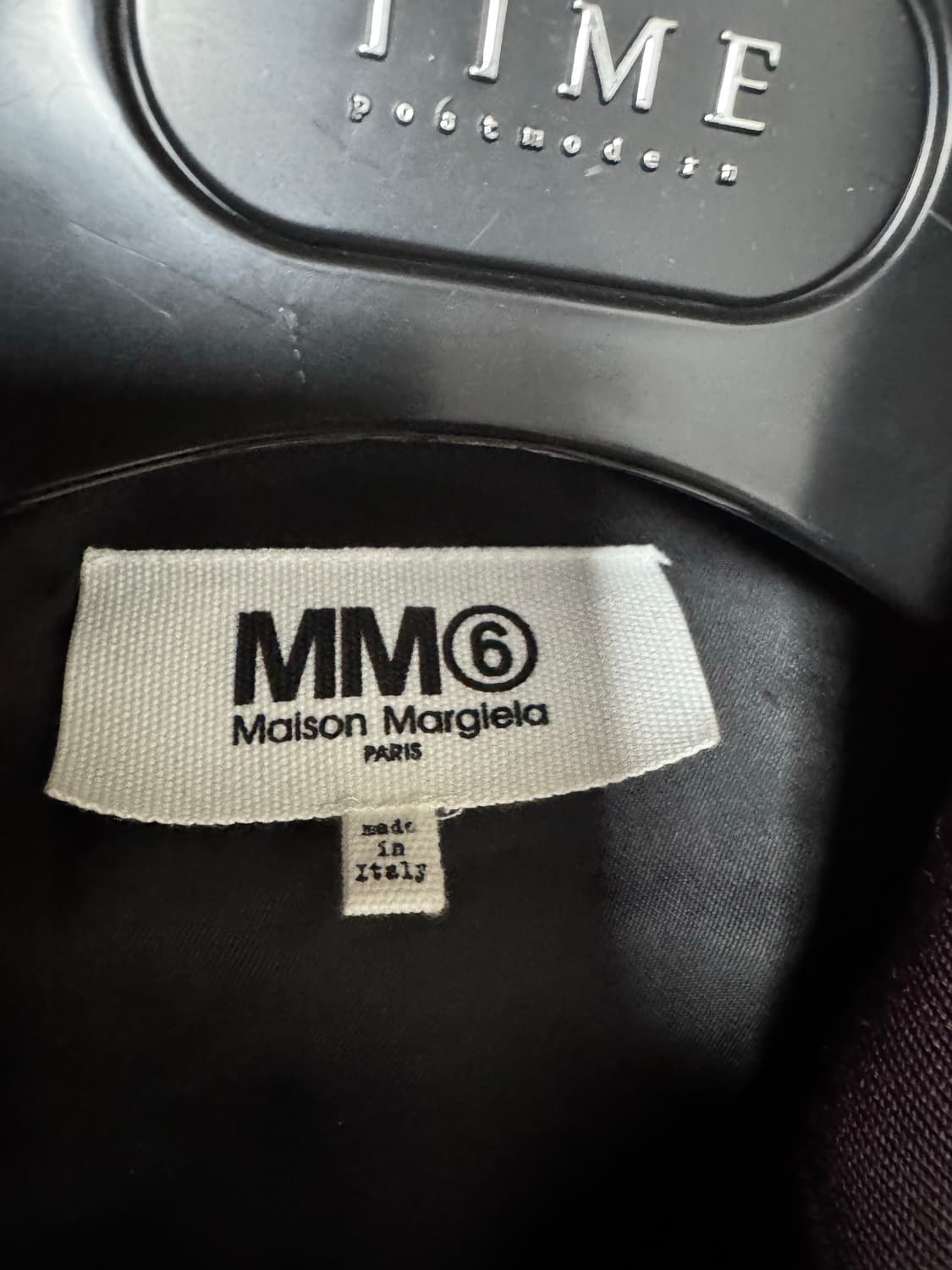 Mm6 메종 마르지엘라 본디드 플럼 오버사이즈 밀리터리 코트 상품이미지2