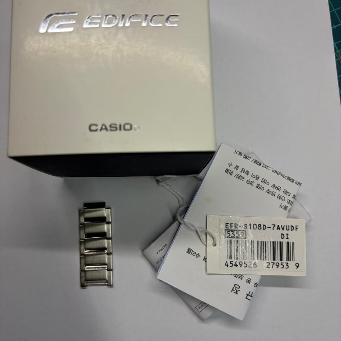 카시오 에디피스 에얄오크 흰판 상품이미지5