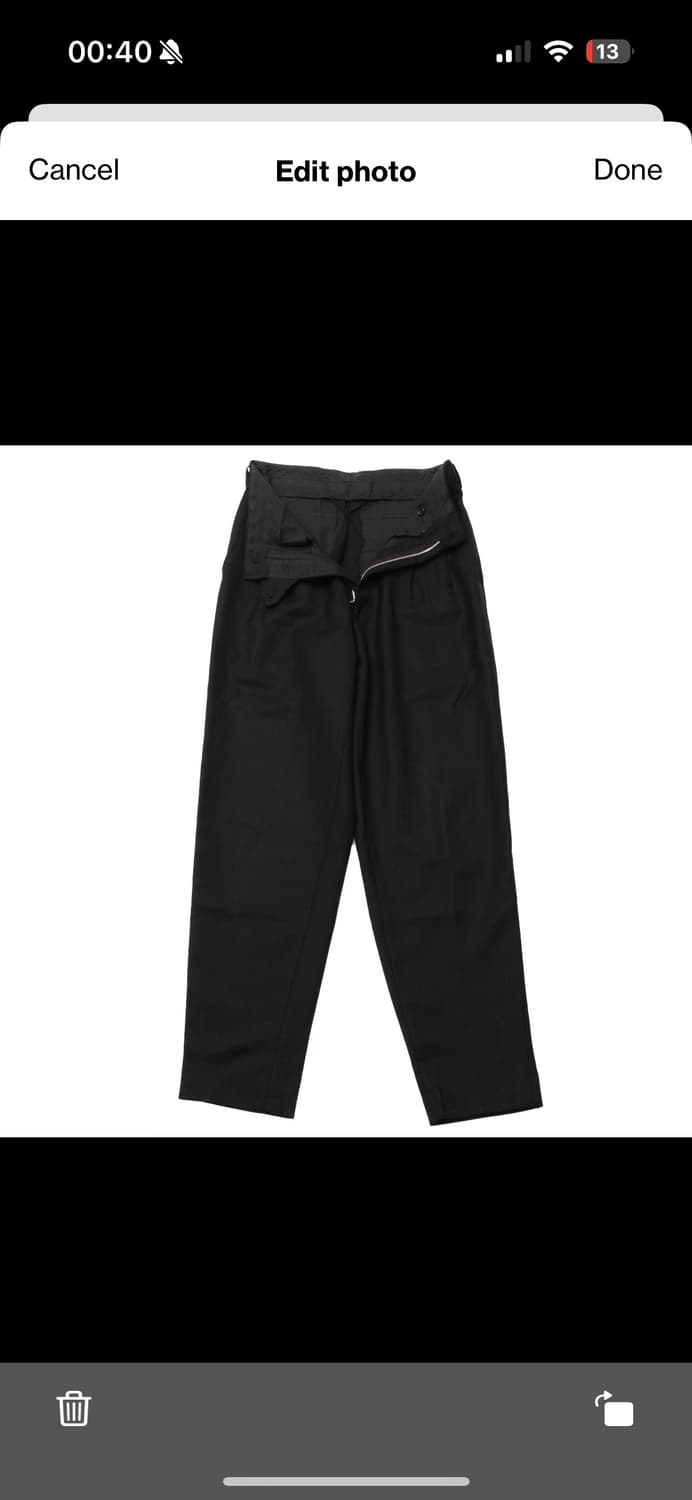 Comme des garçons homme plus trousers 상품이미지2