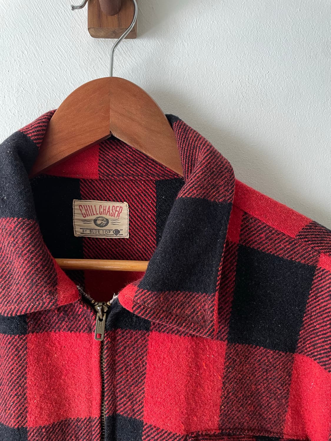 50-60's Vintage Chill Chaser Blue Top 상품이미지4