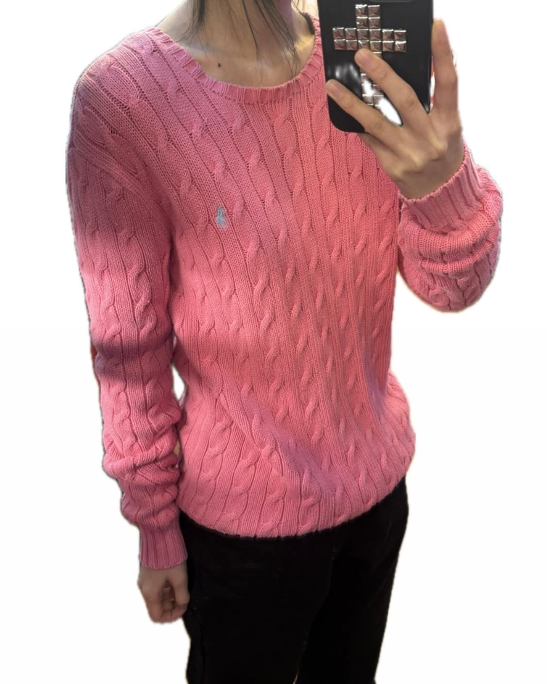 폴로랄프로렌 핑크 니트 상품이미지2