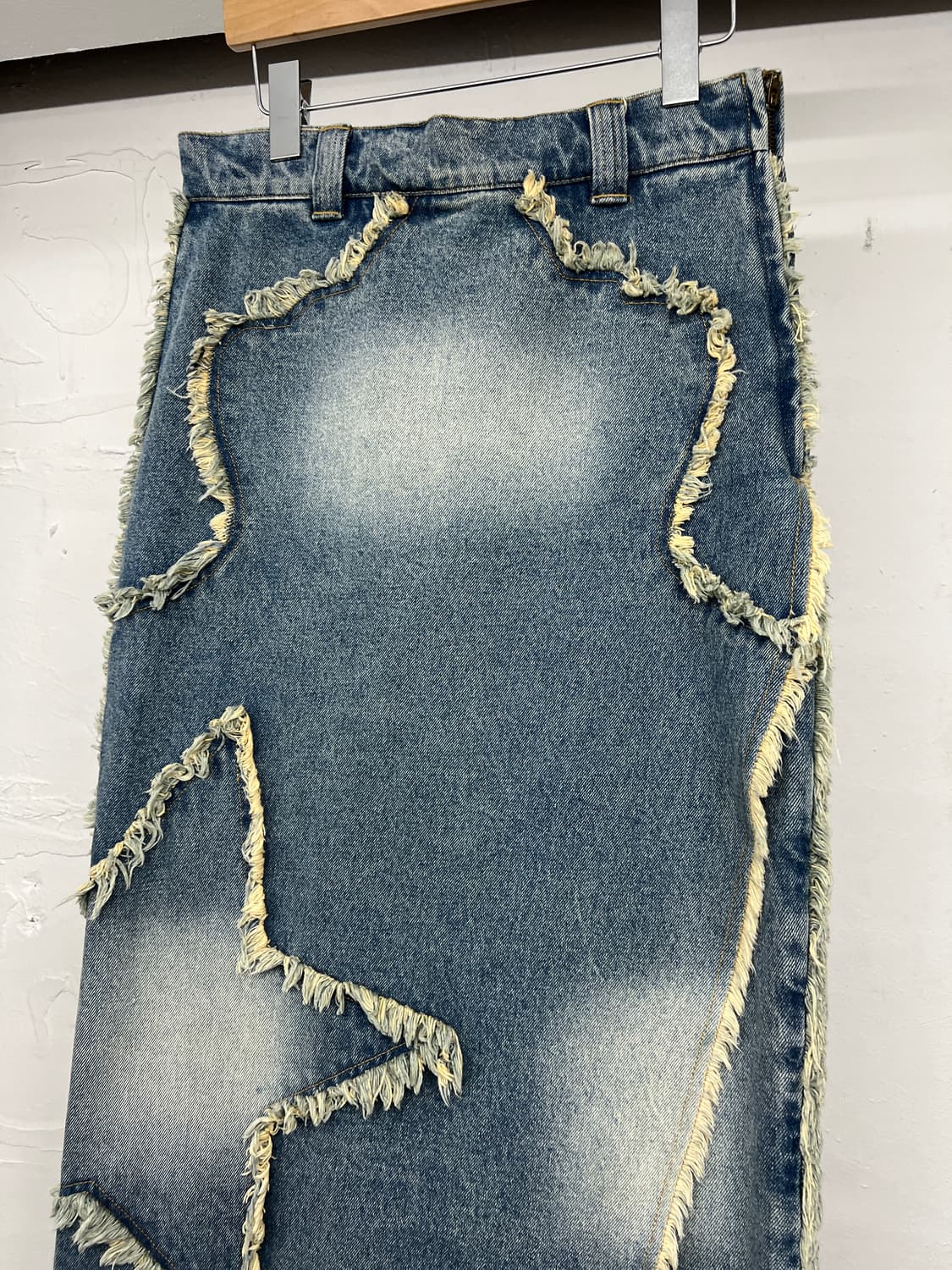 x girl 엑스걸 스타데님 스커트 상품이미지3