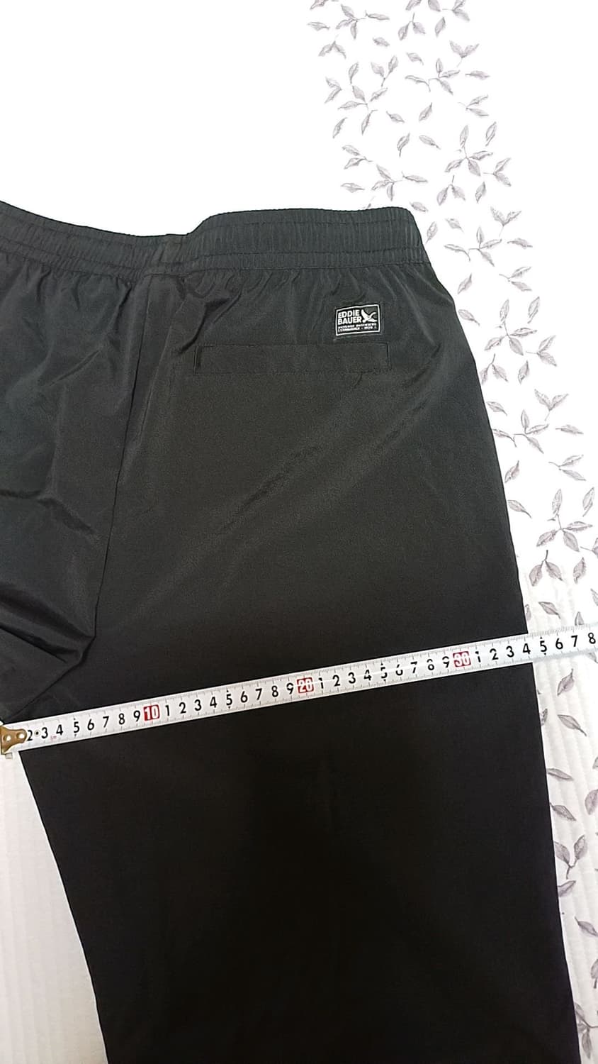 에디바우어 미사용 와이드 얇은우븐여름팬츠 여성XL 기장97 상품이미지7