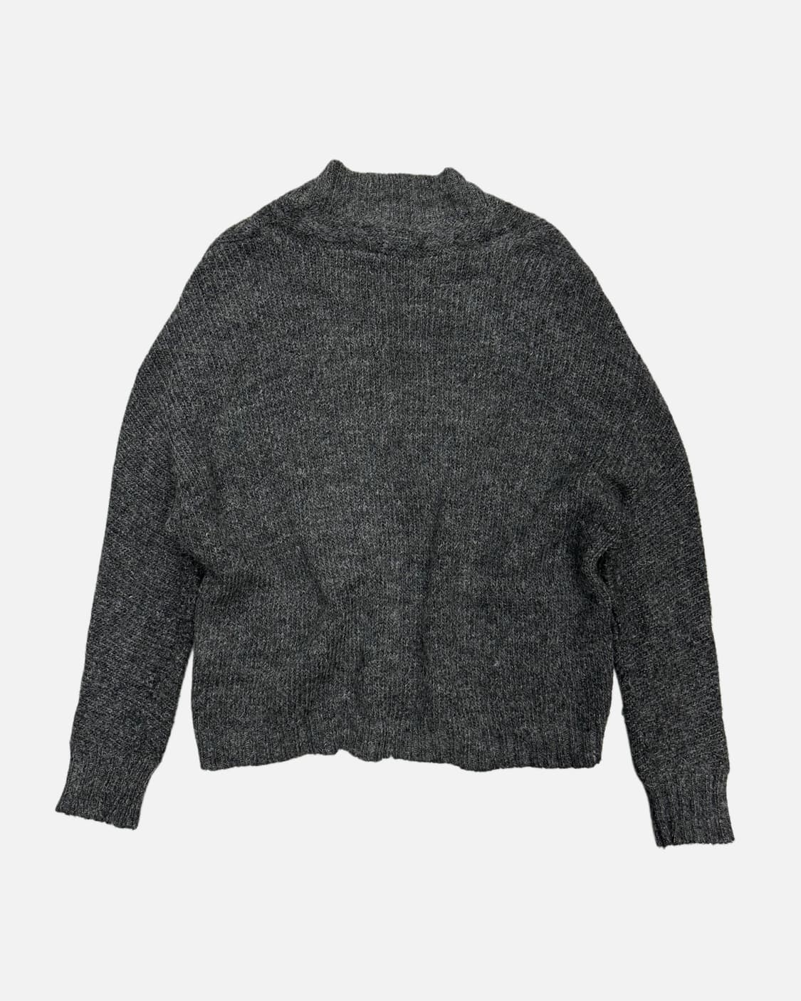 charcoal alpaca wool cardigan 상품이미지5