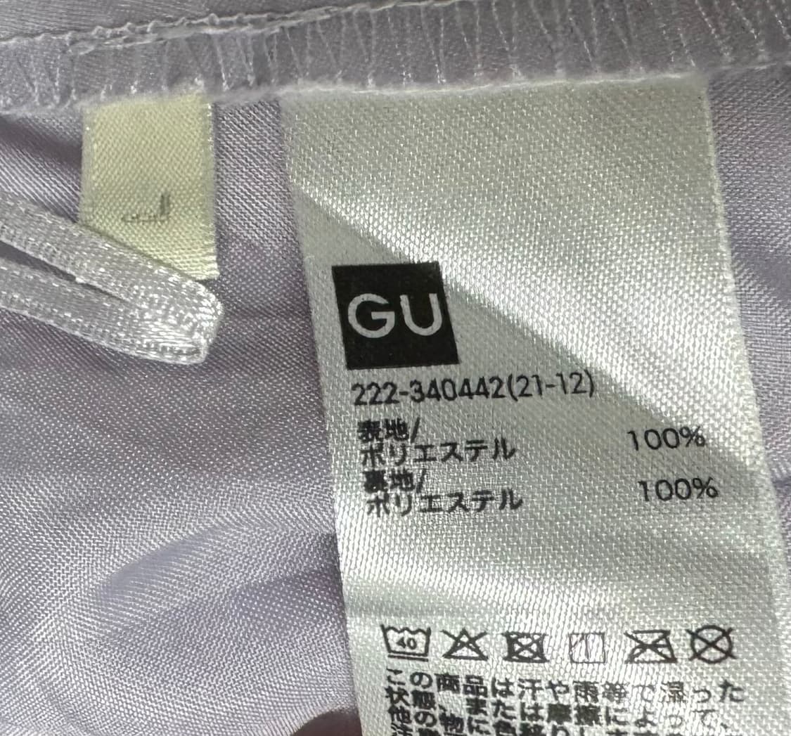 GU 쉬폰 플리츠 롱 스커트  상품이미지9
