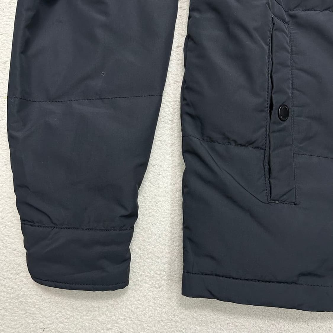 캉골 코듀로이 칼라 셔켓 8516 블랙 패딩 자켓 M 상품이미지2