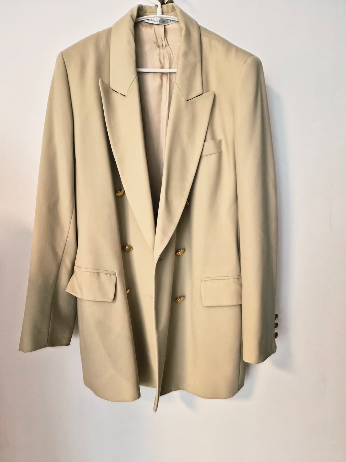 영국제 M&S 금장 더블 울 자켓 (순모 100% / Petite Fit 상품이미지2