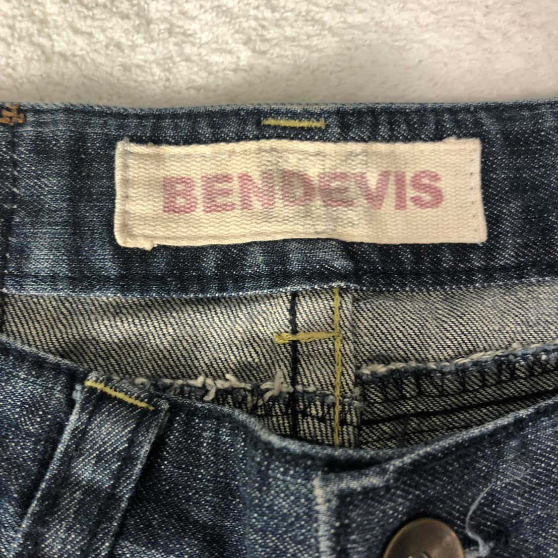 올드 벤데이비스 와이드 데님팬츠  상품이미지8