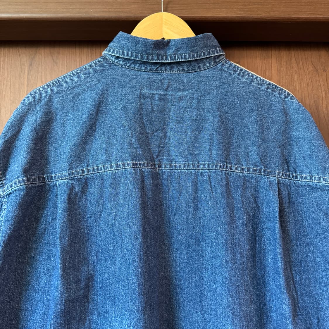 90S 콜럼비아 데님 헌팅셔츠 XL 상품이미지10
