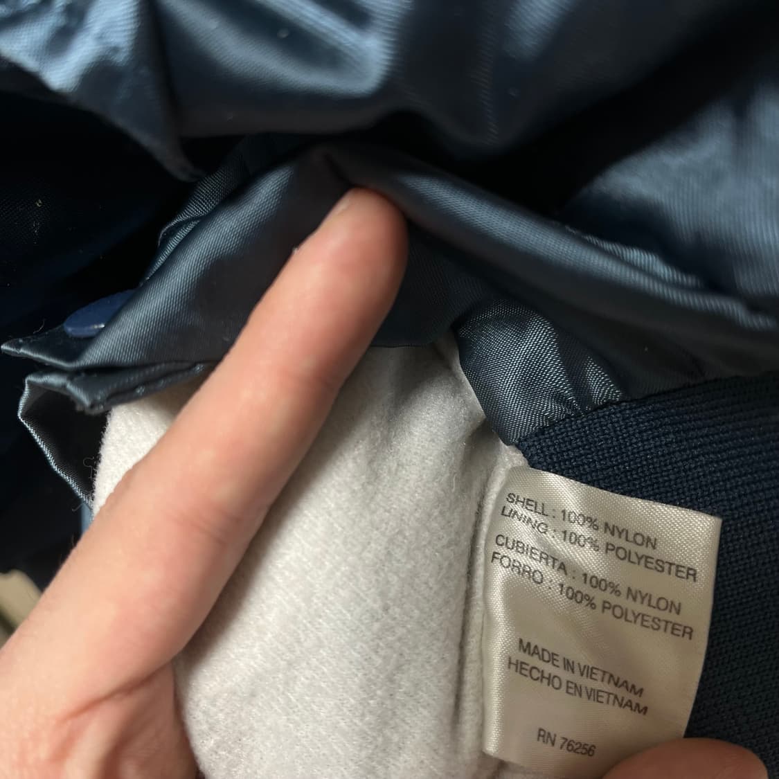 Cardinal 빈티지 나일론 사틴 바시티 자켓 S/90 상품이미지6