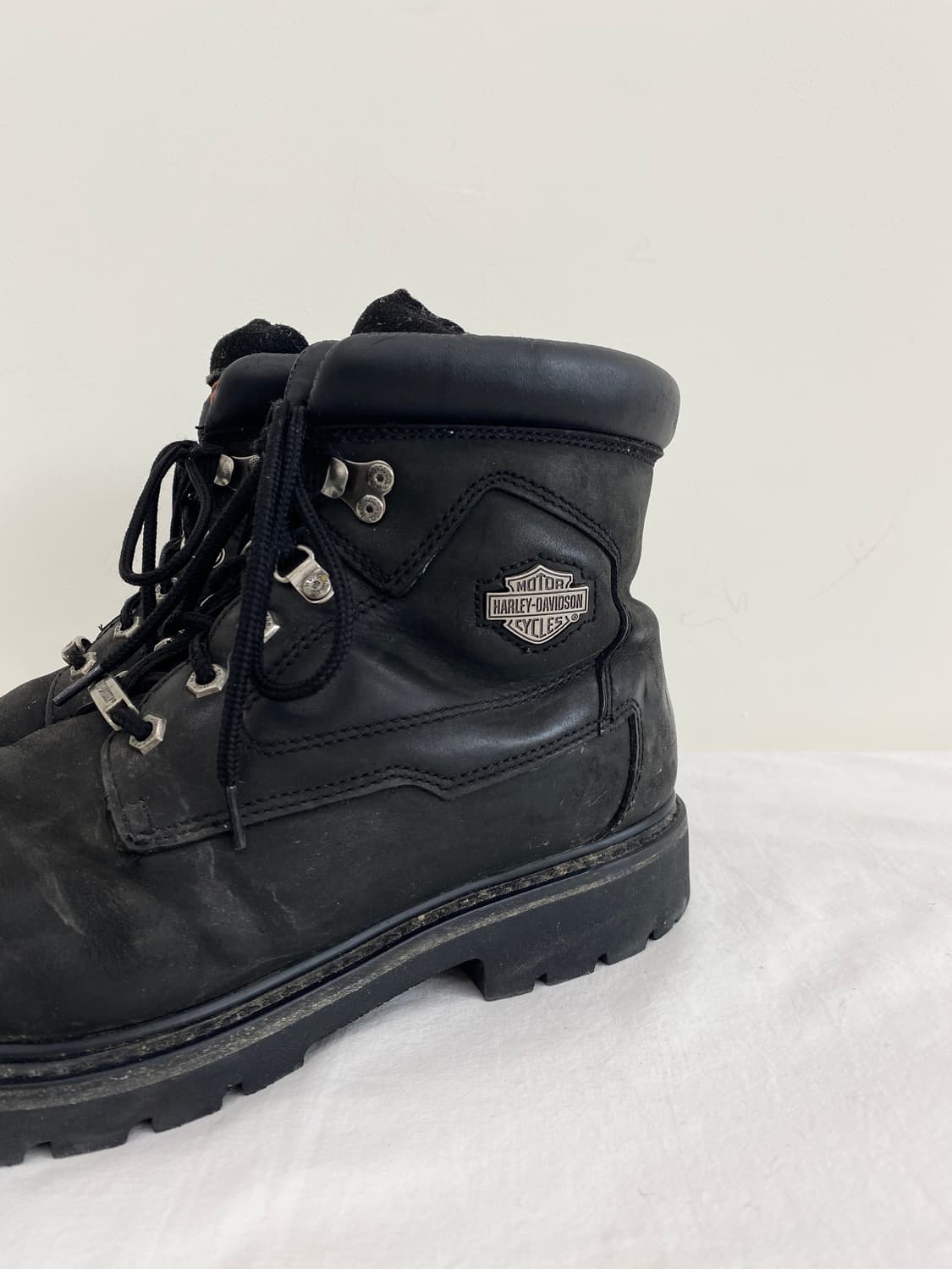 할리 데이비슨 Badlands 레더 부츠 상품이미지2