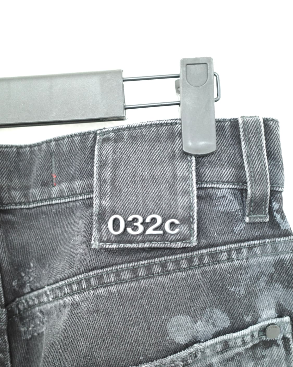 032c Black Double Shift Painter's Jeans 상품이미지3