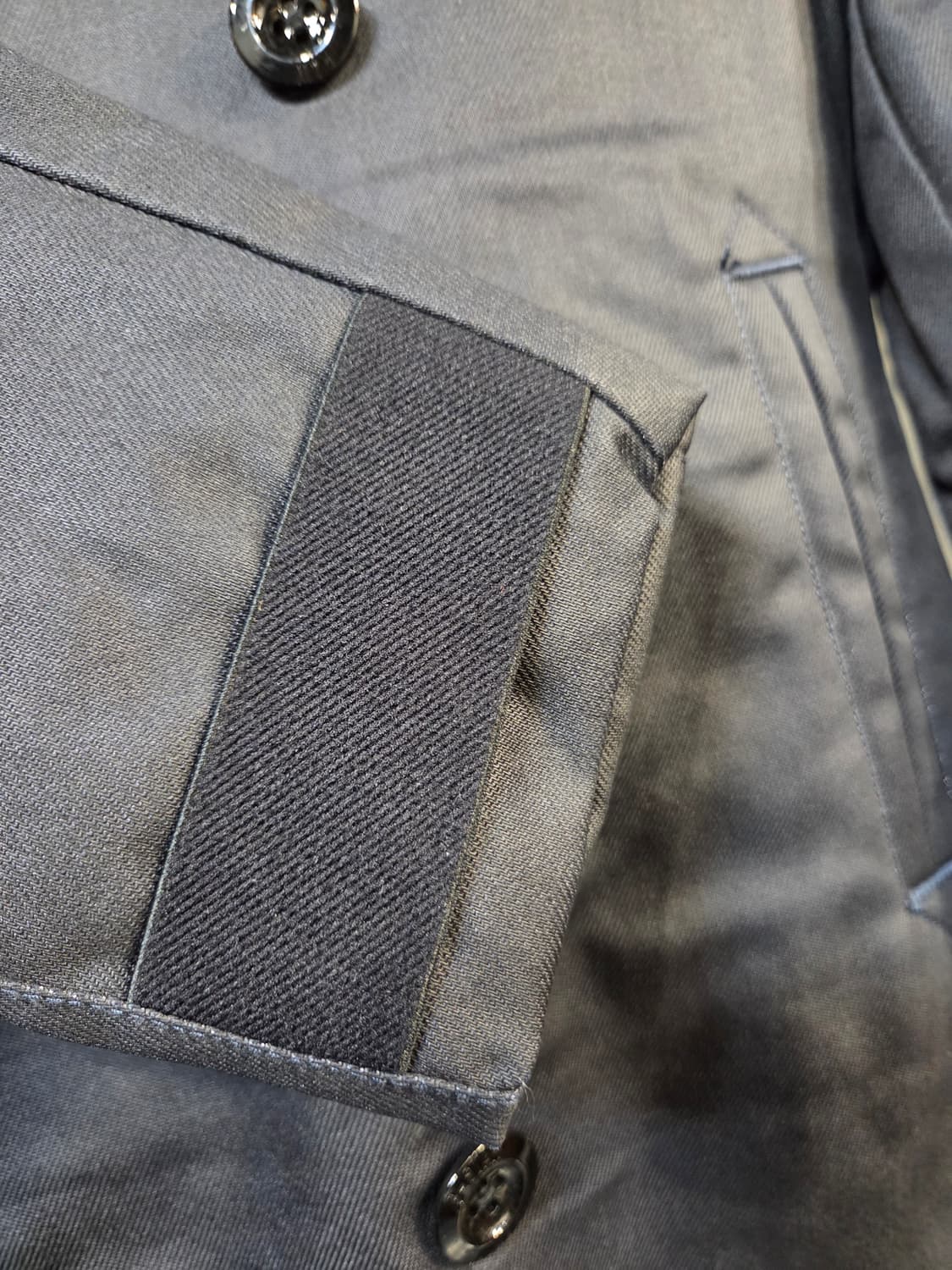 G-Star RAW 블랙 더블 버튼 코트(XS) 상품이미지4