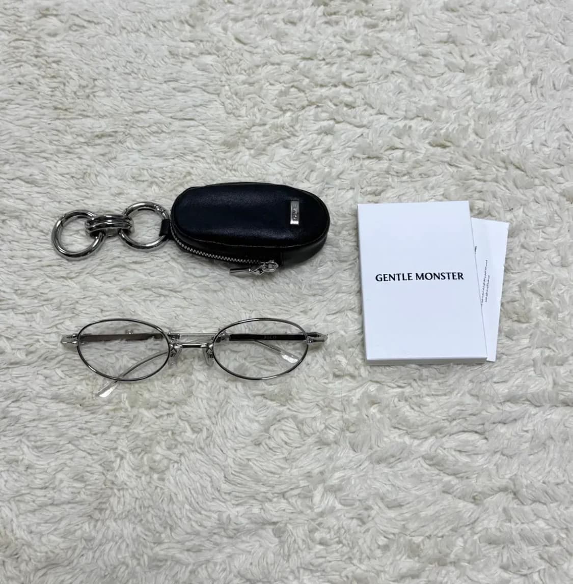 젠틀몬스터 피코 02 실버 클리어 포켓컬렉션 안경 패션 선글라스 pico 상품이미지1