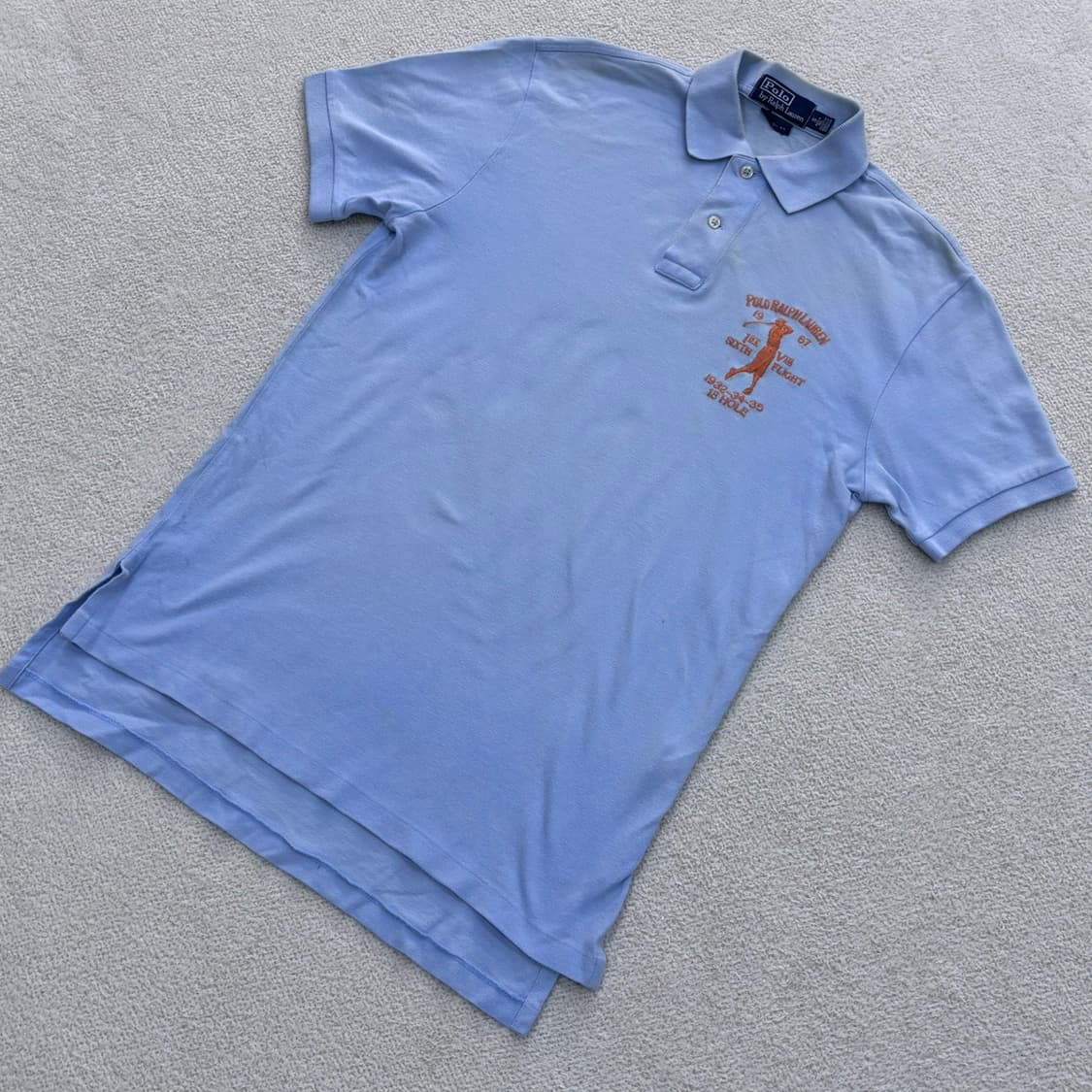S 폴로랄프로렌 반팔 카라 티셔츠 0323E 상품이미지1