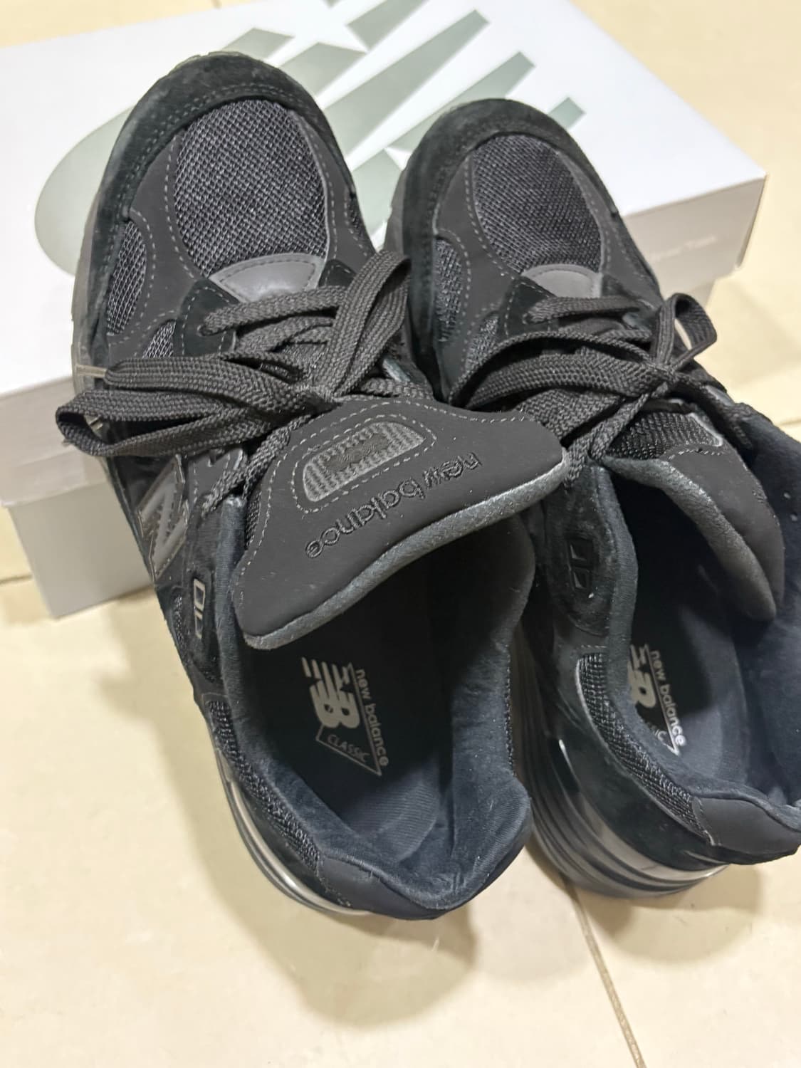 뉴발란스 992 코어블랙 us7 250 상품이미지7