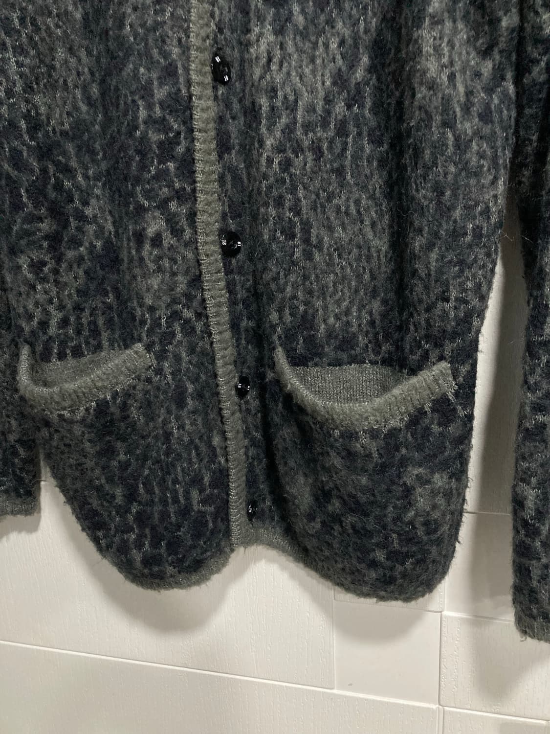 21AW 네이버후드 모헤어 레오파드 가디건 상품이미지5