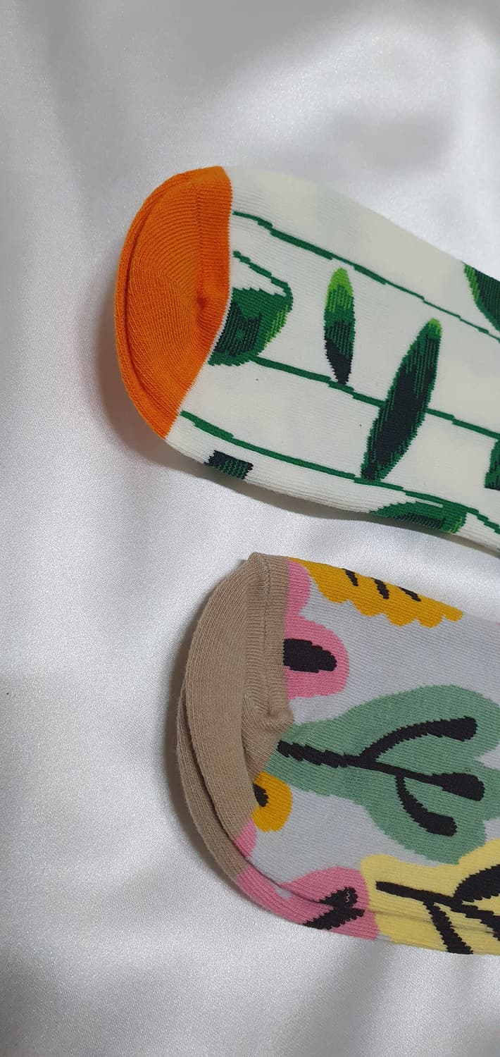 라이트그레이 크림베이지 Bonne Maison 본메종 양말  상품이미지6