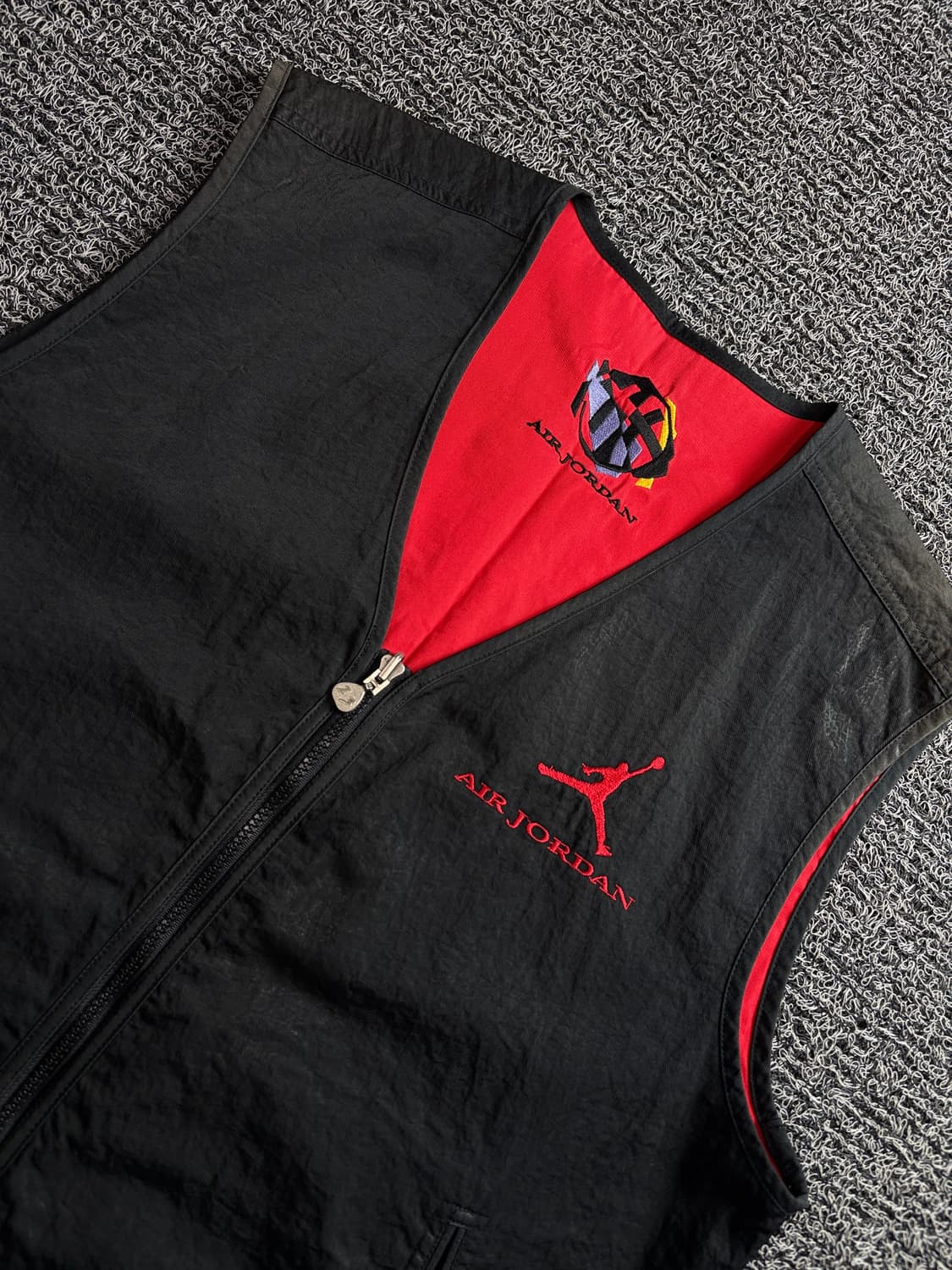 90s 나이키 에어조던 점프맨 빅로고 리버시블 베스트 3962 상품이미지3