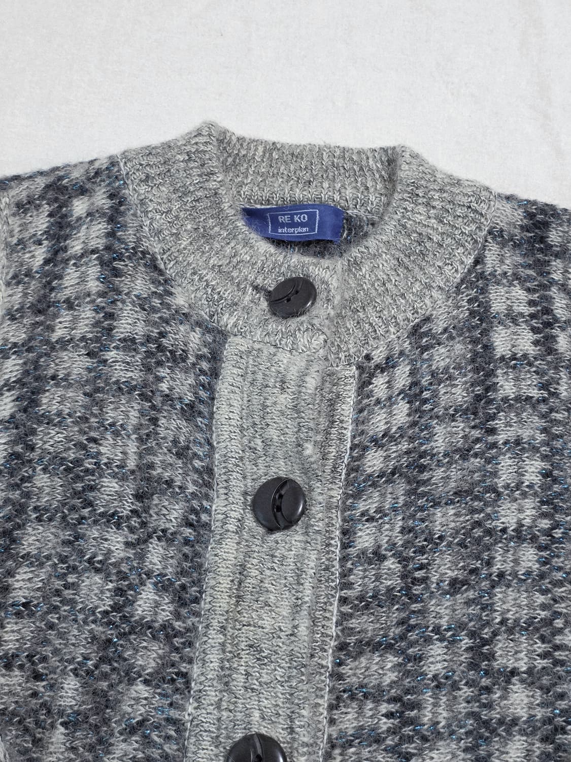 메탈 포인트 일본빈티지 니트 가디건 상품이미지3