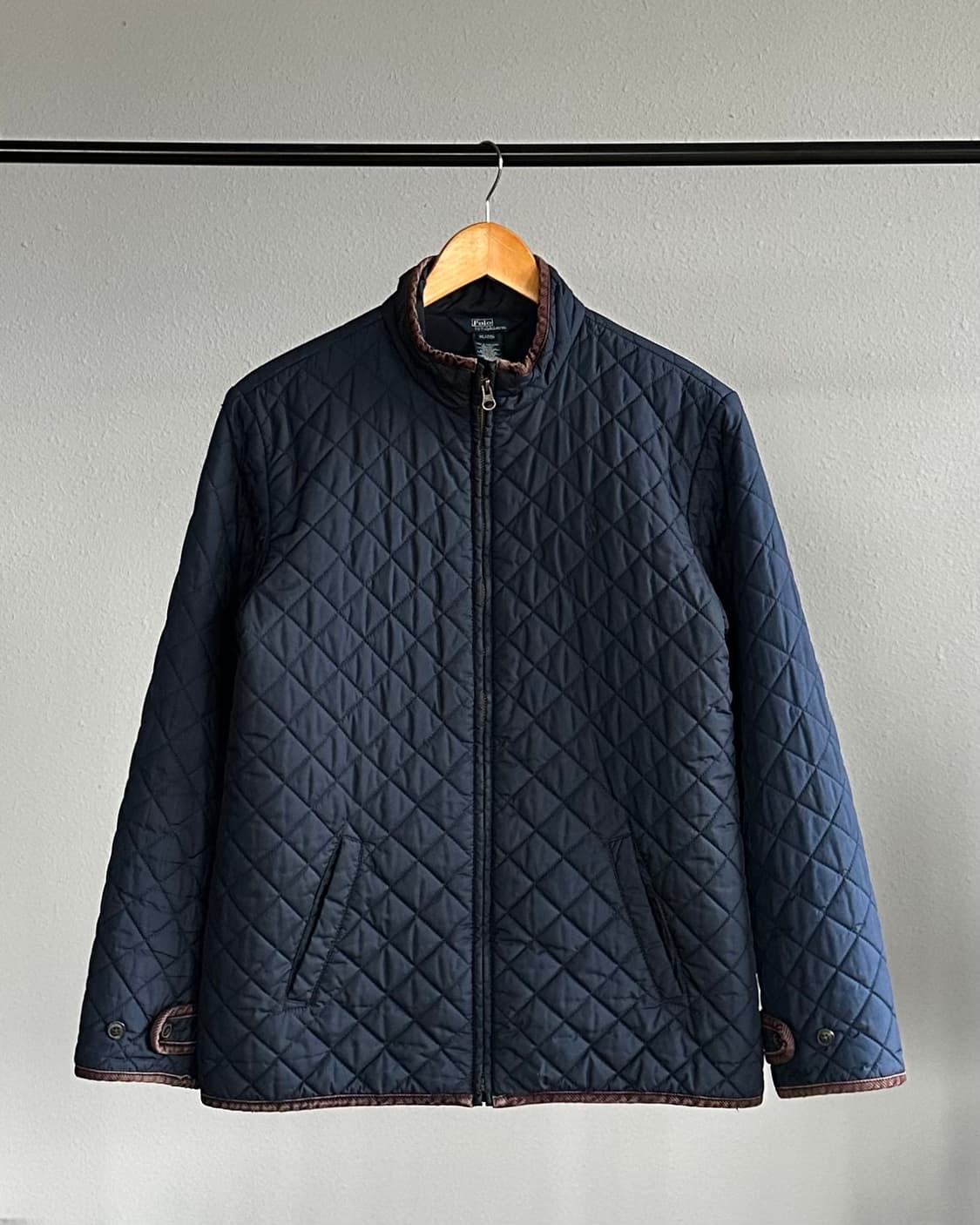 [L]폴로 랄프로렌 네이비 여성 퀼팅 자켓 상품이미지1