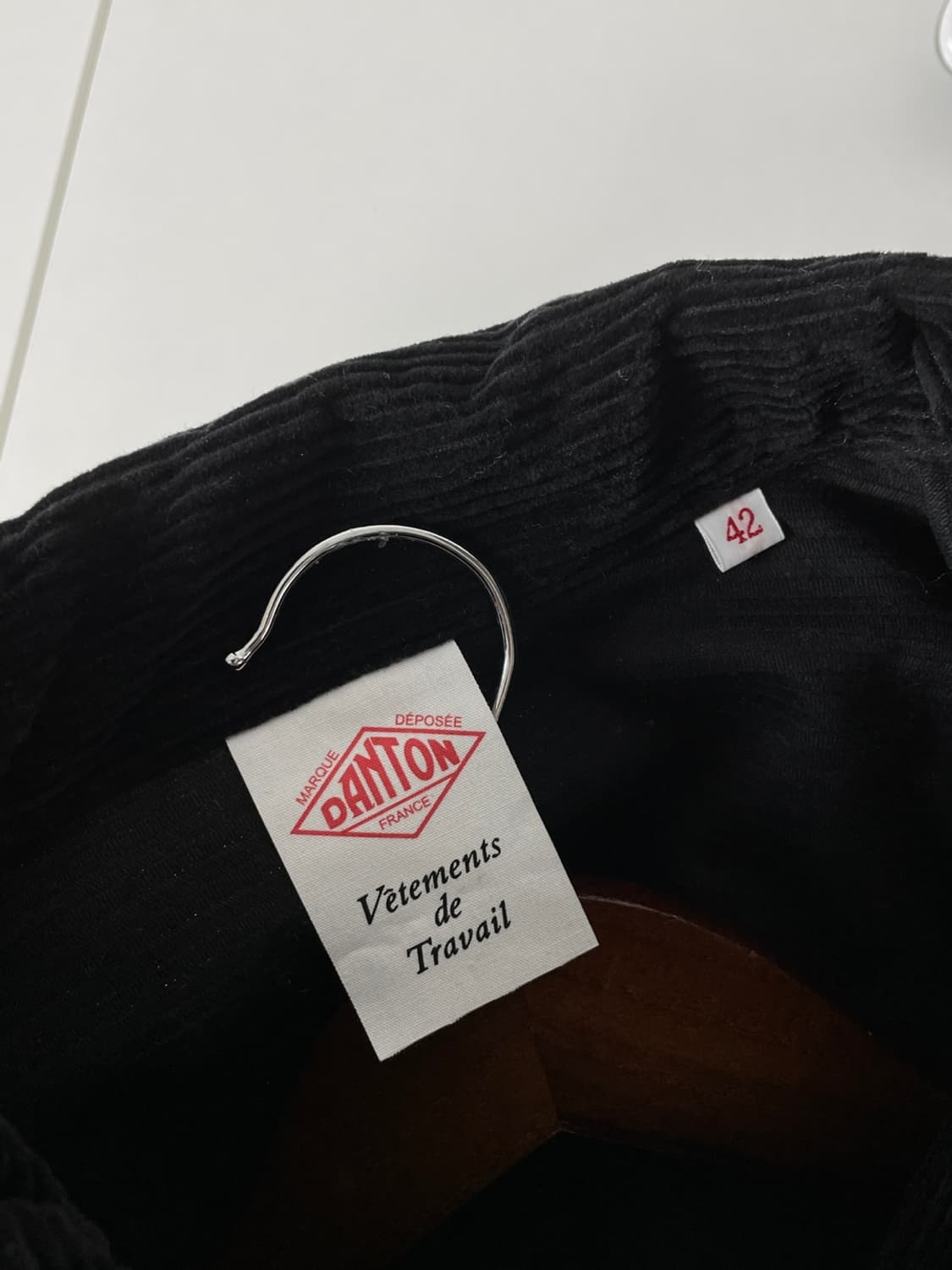 단톤 블랙 코듀로이 자켓 상품이미지6