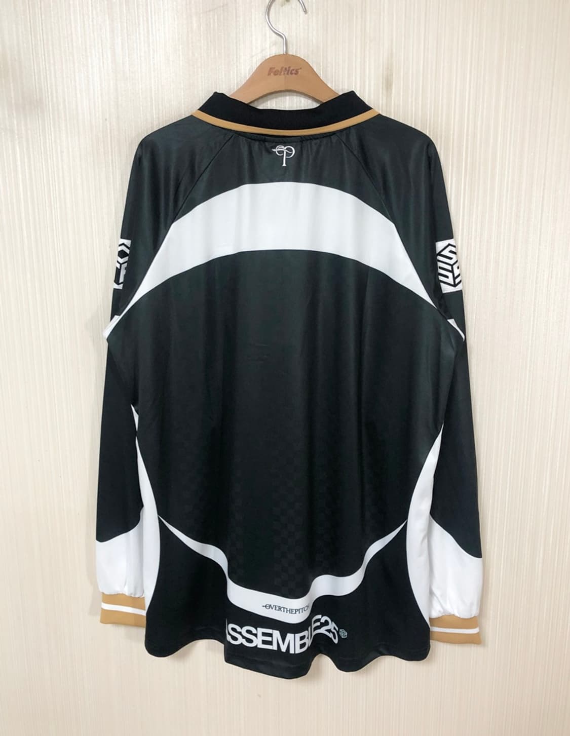 오버더피치X트리플에스 팀SSS 어셈블25져지/롱슬리브 블랙 노마킹 XXL 상품이미지8
