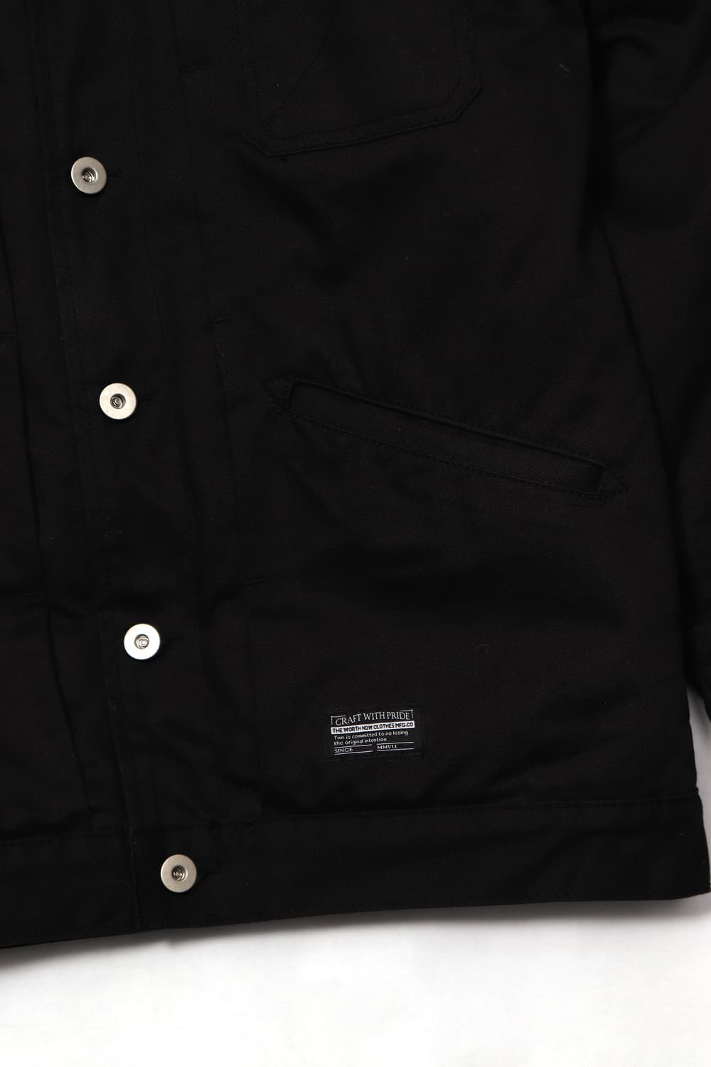 THE WORTH NOW TWN 헤비웜 양털 트러커 재킷 size M 상품이미지4