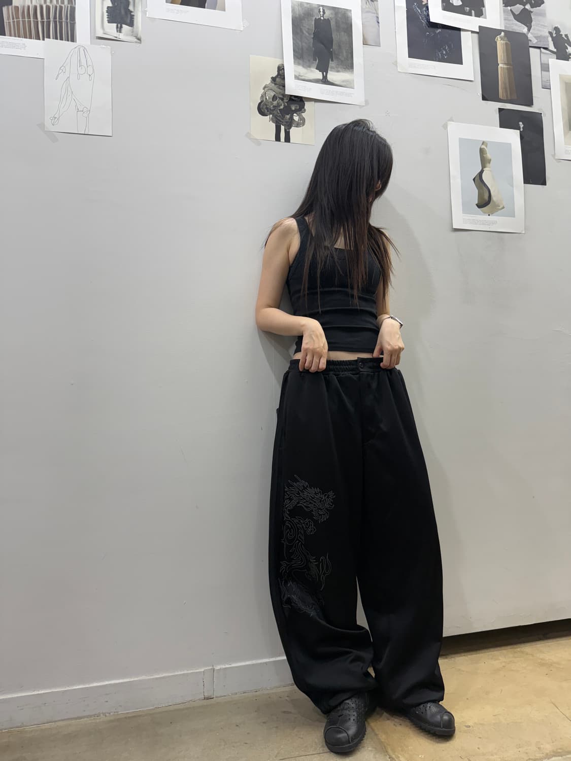 도그타운 와이드 오리엔탈 트랙팬츠 상품이미지3
