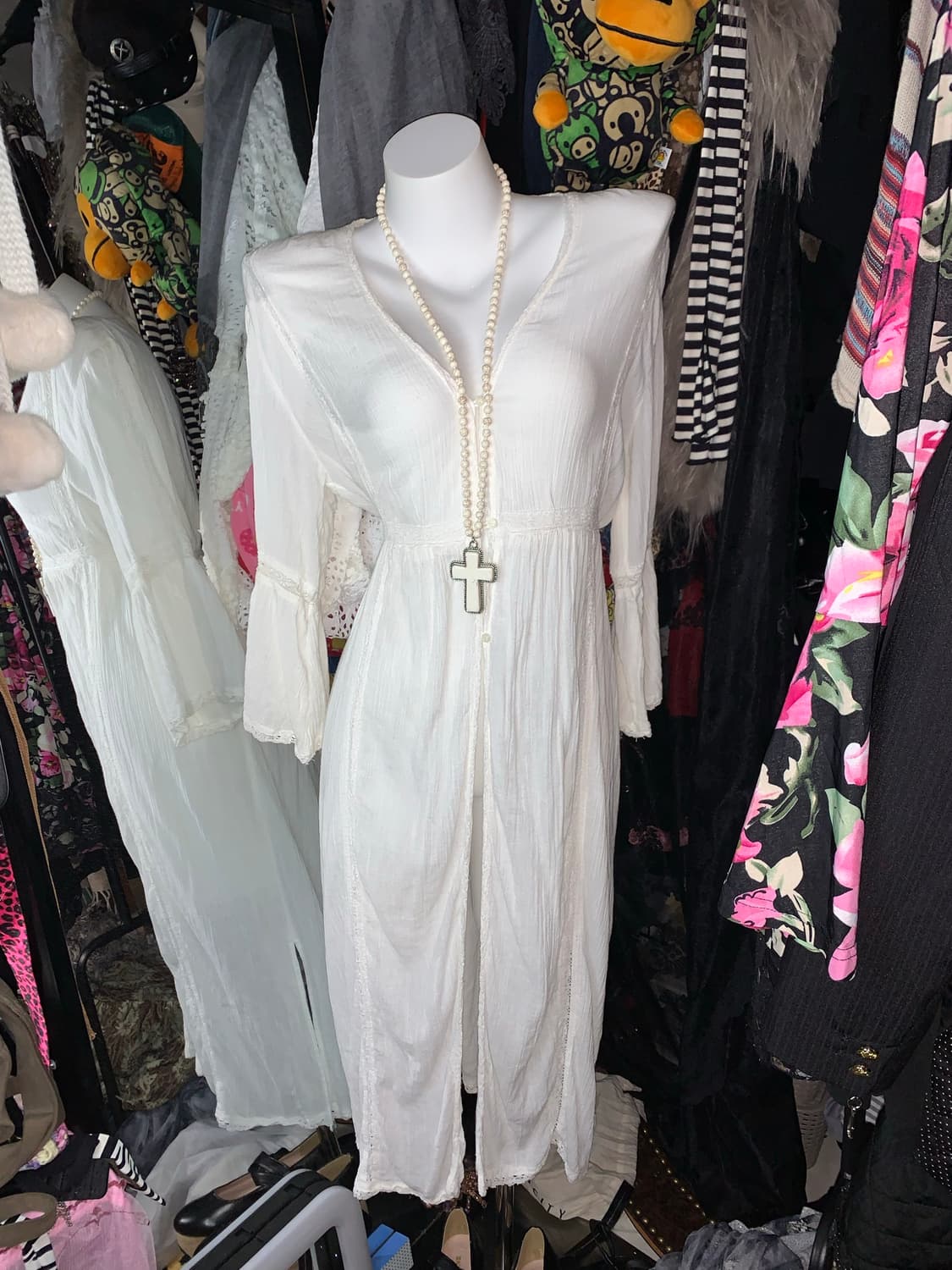 모리 히피 레이스 로브 가디건 상품이미지2