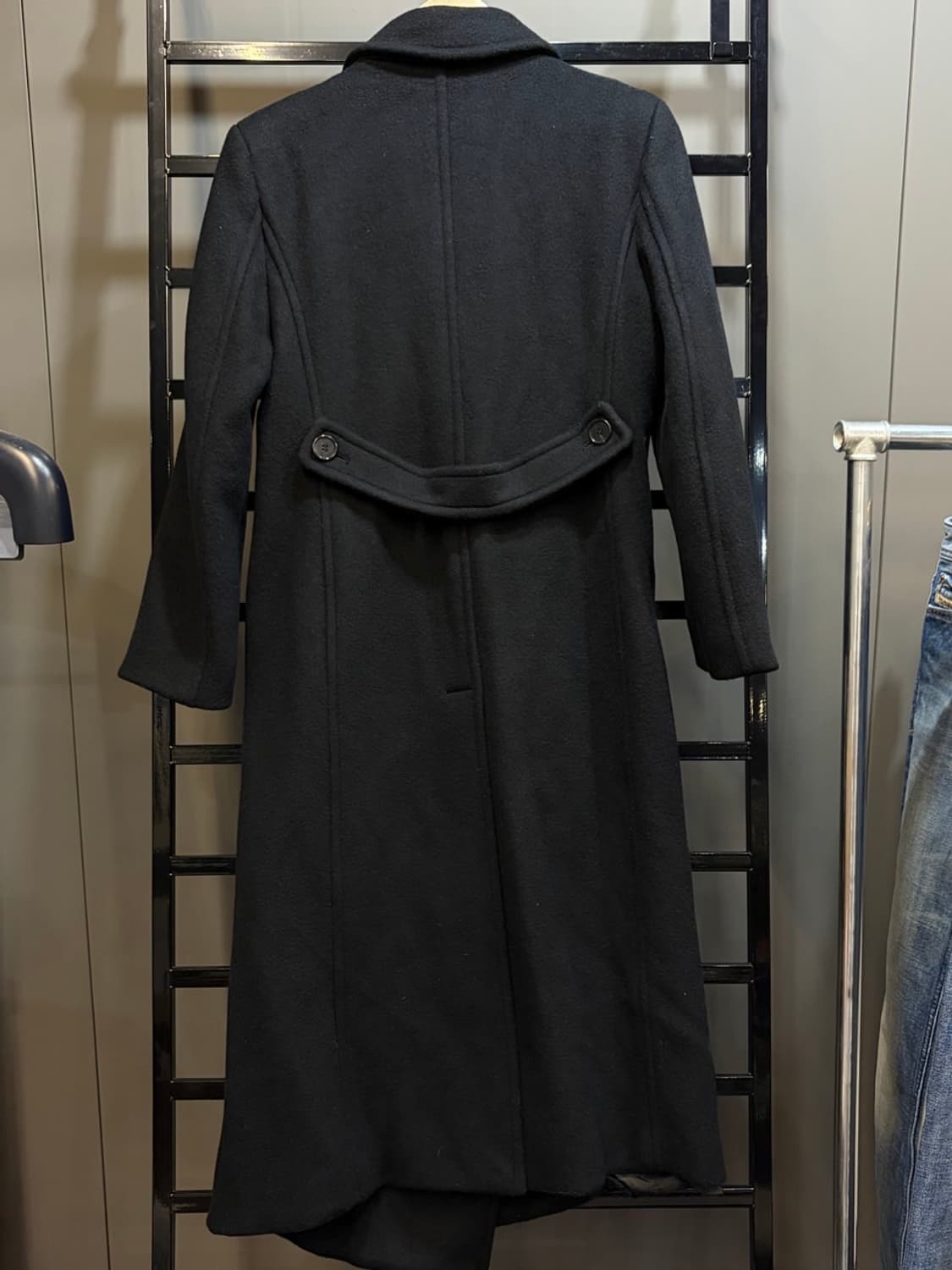 (M) 마조네 MA JOURNEE 캐시미어 혼방 롱코트 블랙 14.9  상품이미지2