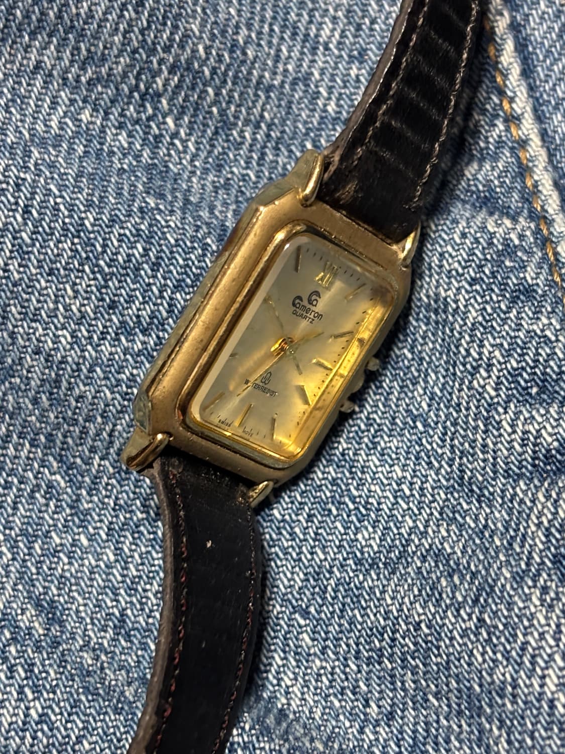 vintage cameron leather watch 상품이미지8