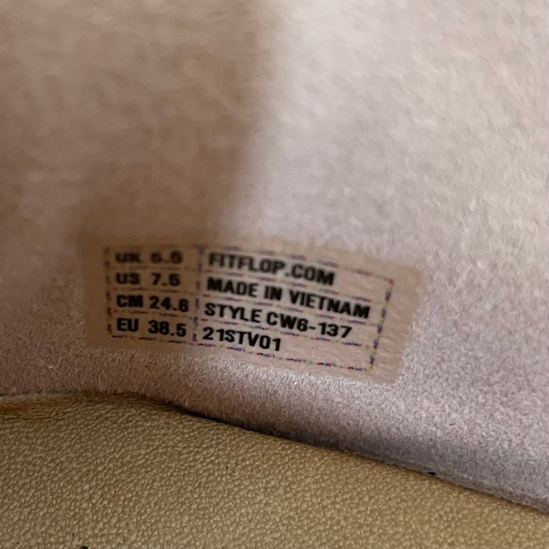 FitFlop 핏플랍 니트 플랫 슈즈 240-245mm 상품이미지8