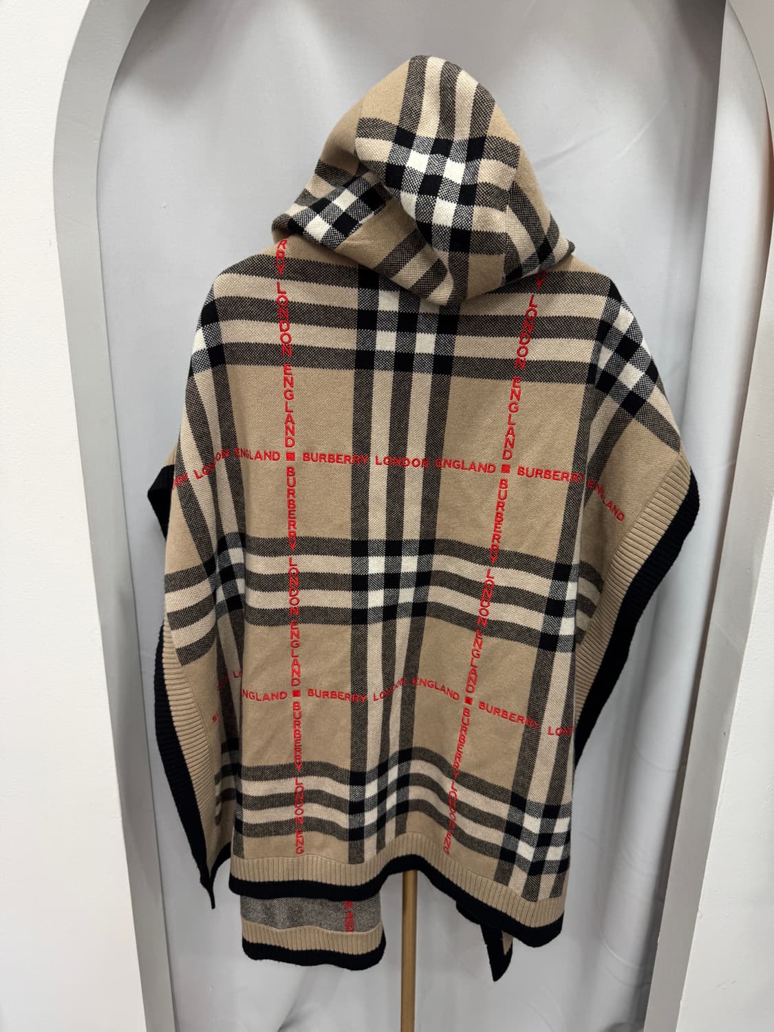 버버리 후드 케이프 판쵸  상품이미지2