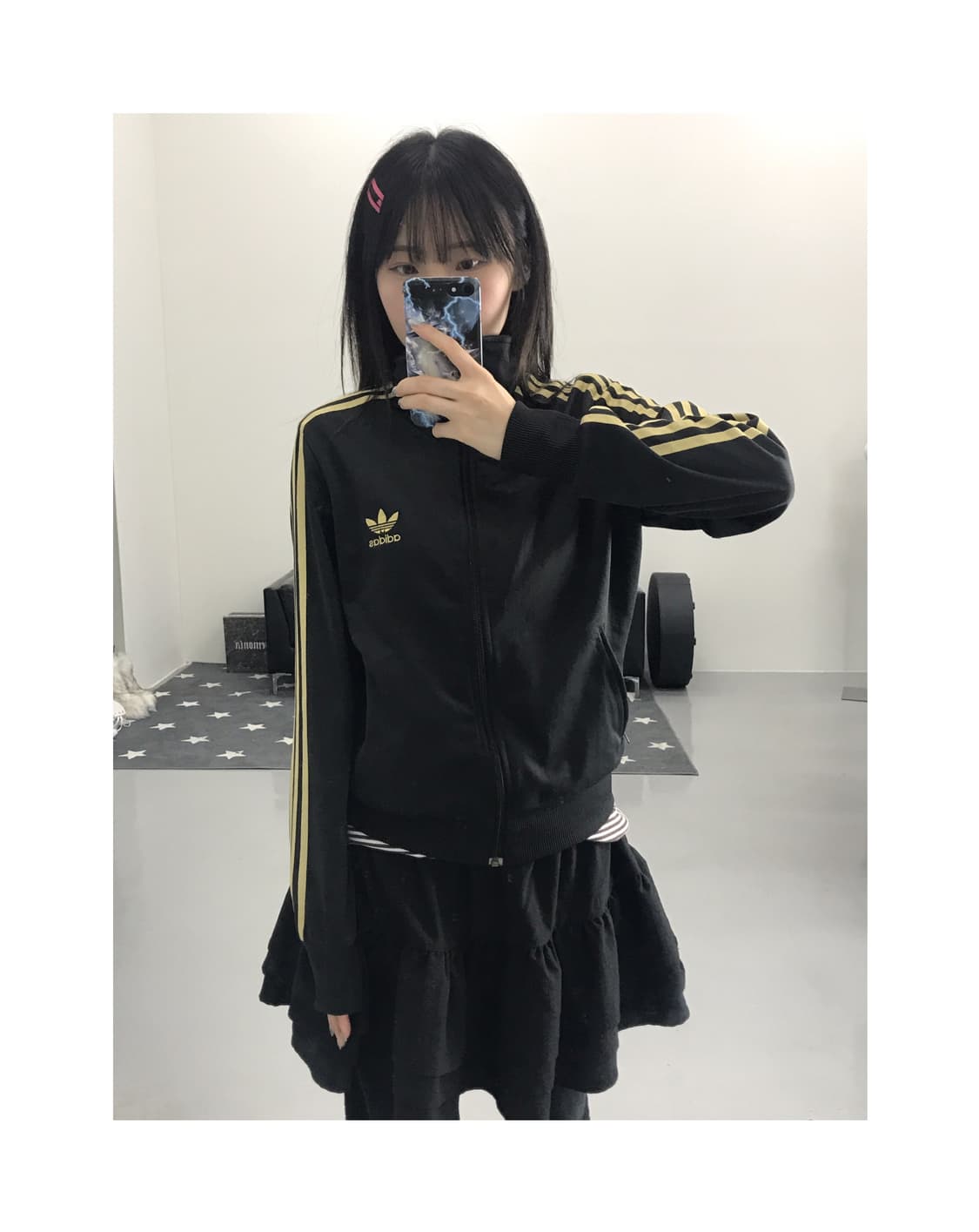 Adidas black & gold jersey 상품이미지1