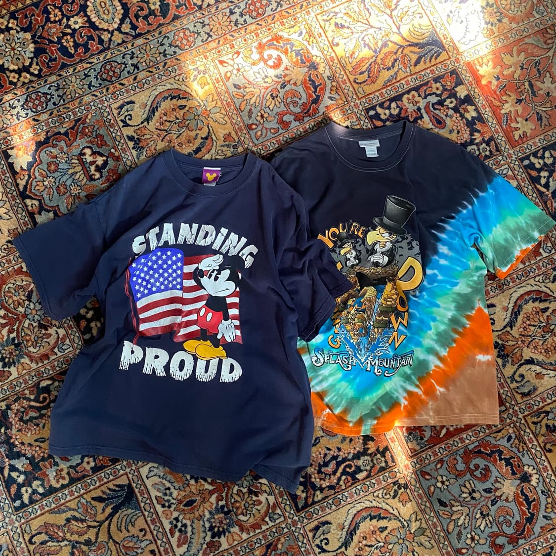 🌊USA made disneyland Tie-dyeing promo T 상품이미지7