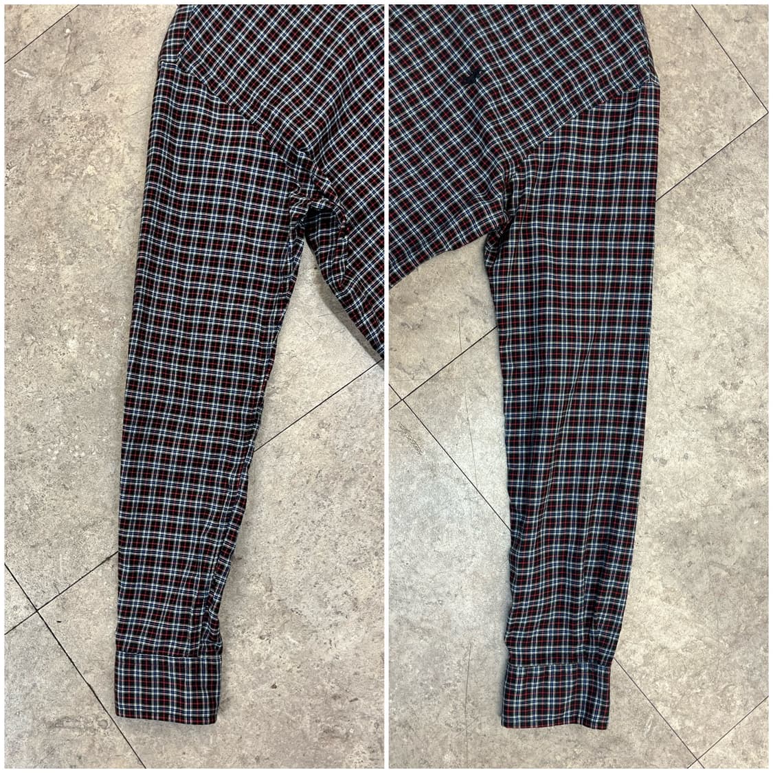 폴로 랄프로렌 슬림핏 체크 셔츠 블랙 S #csz3741 상품이미지6