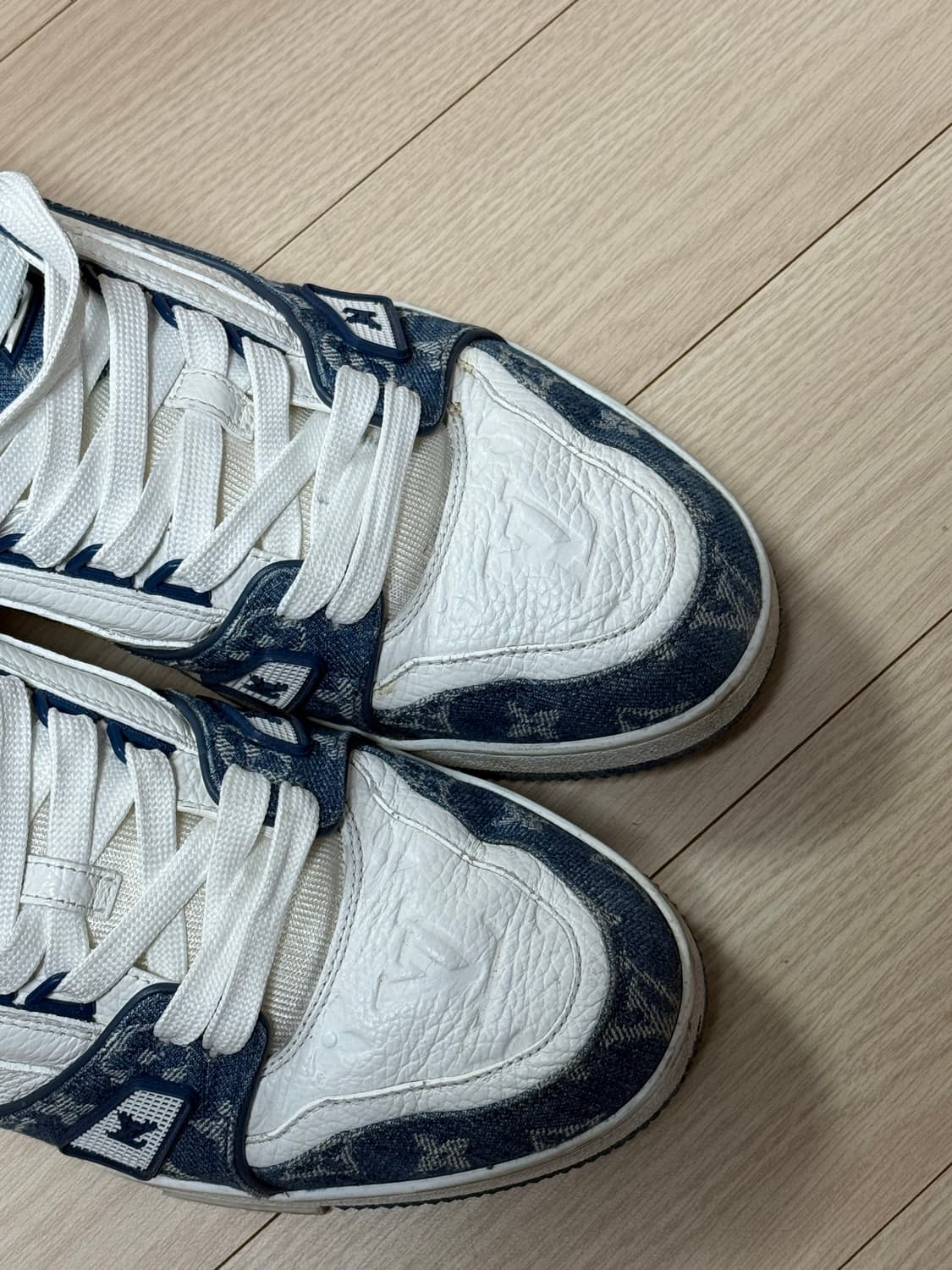 [9] 루이비통 LV 트레이너 데님 블루 스니커즈 280 상품이미지3