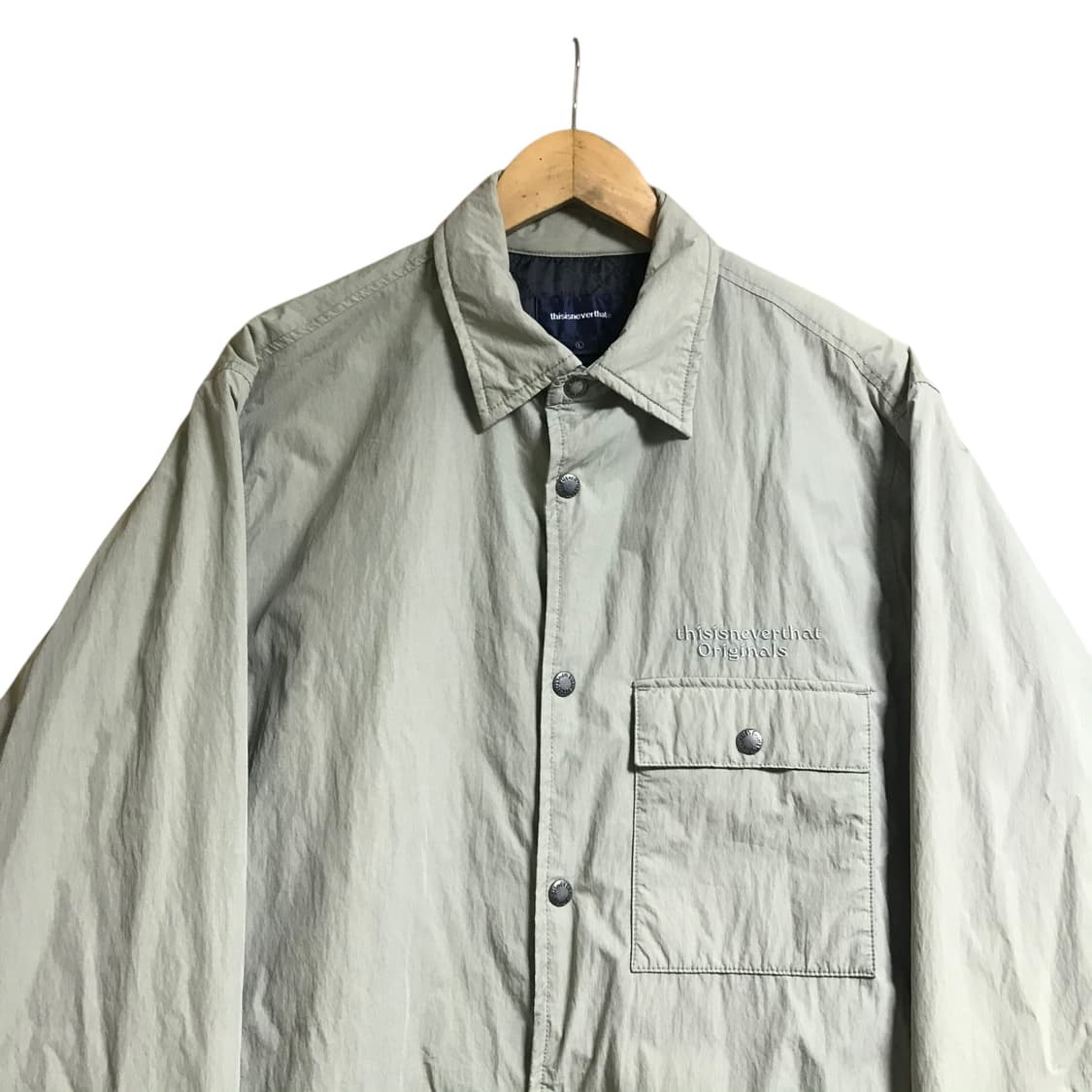 디스이즈네버댓 카키톤 자켓 상품이미지2