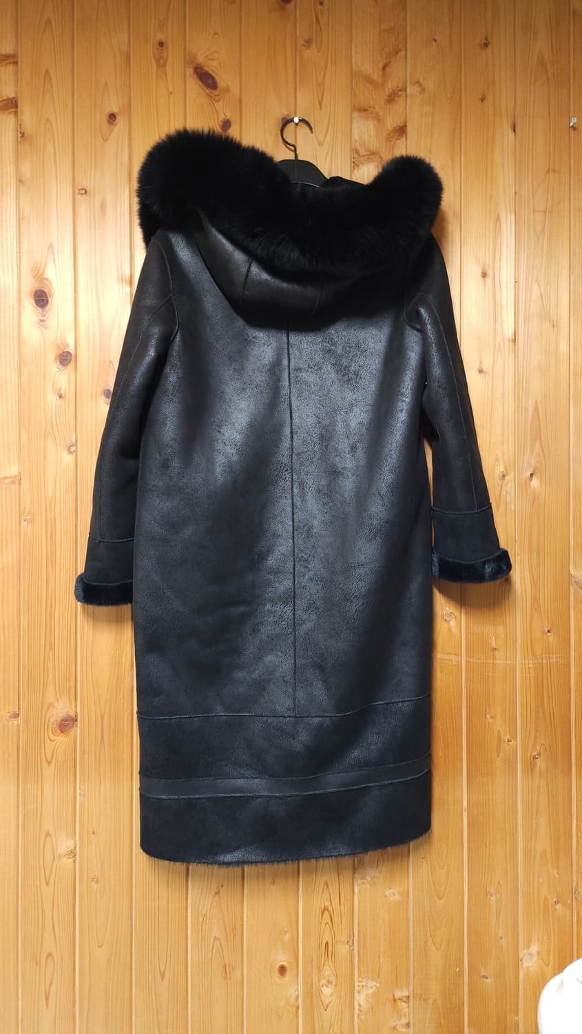 라벨르 양면 폭스퍼 무스탕 S 상품이미지3