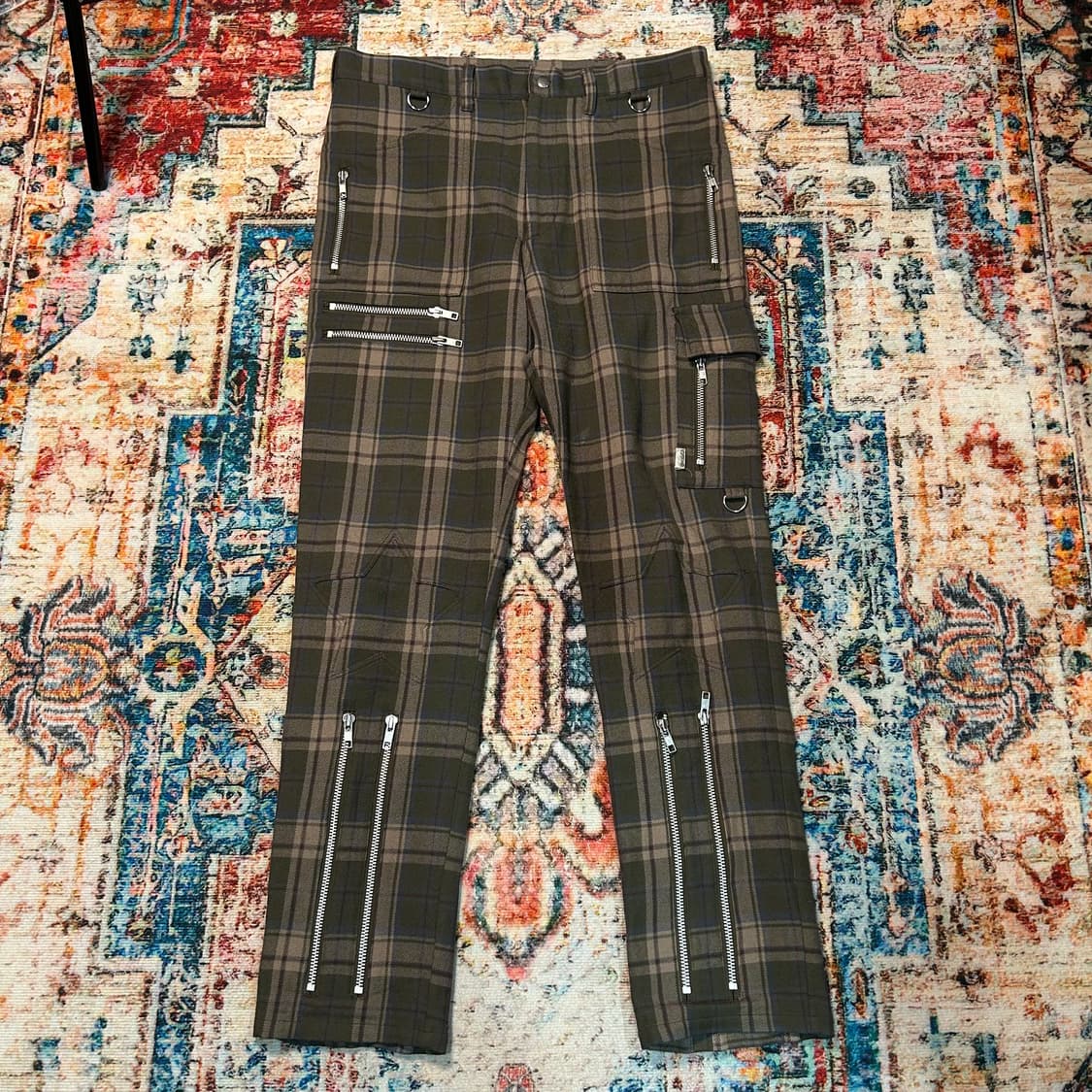 [31] 언더커버 00-01AW  MELTING POT 컬렉션 울 팬츠 상품이미지1