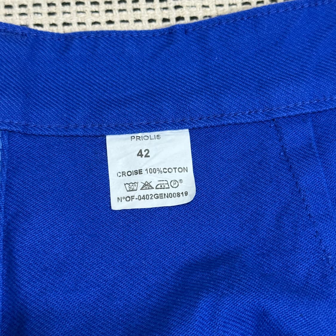 Priolis 프렌치 워크 팬츠 (2002년 생산) 상품이미지9