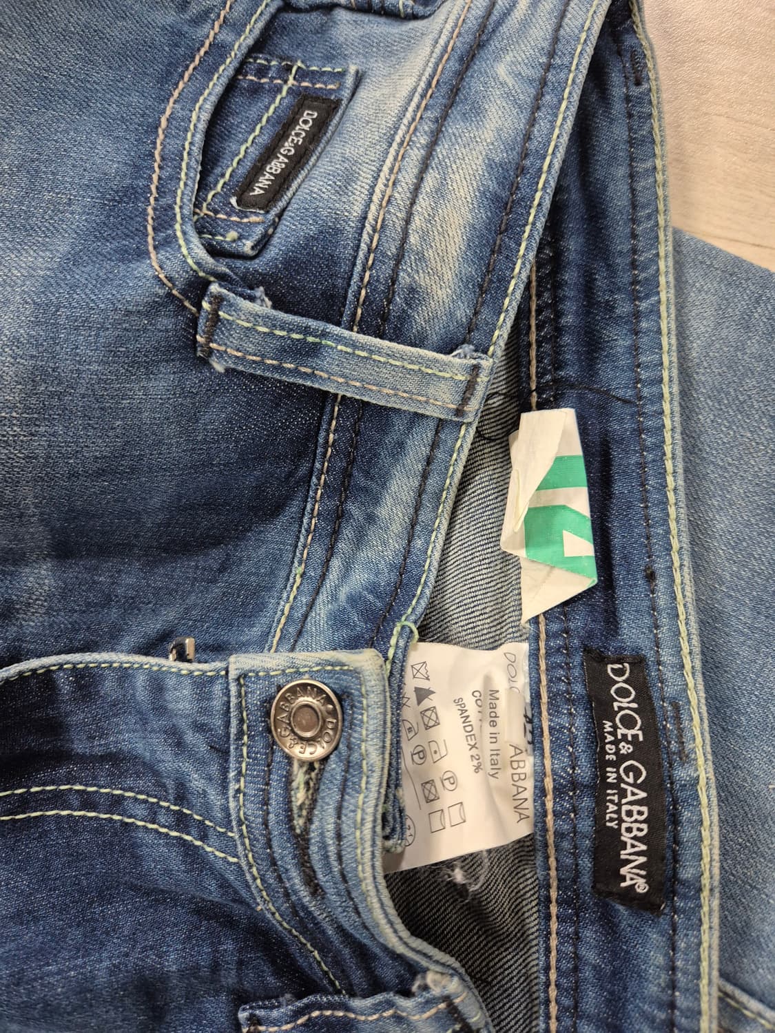 정품 돌체앤가바나 14 플레이트 진 상품이미지4