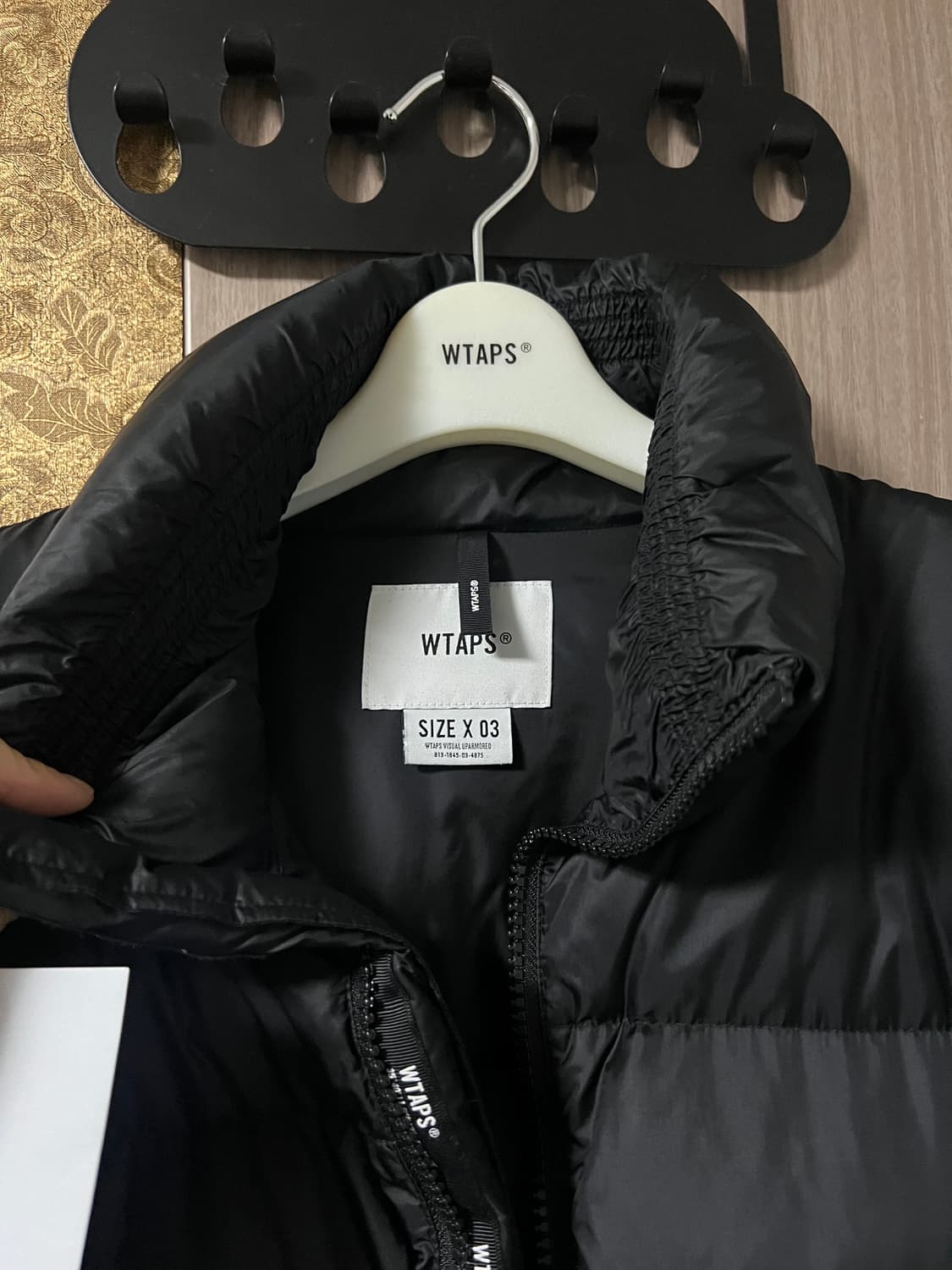 더블탭스 Wtaps 비부악파카 블랙 03 상품이미지4
