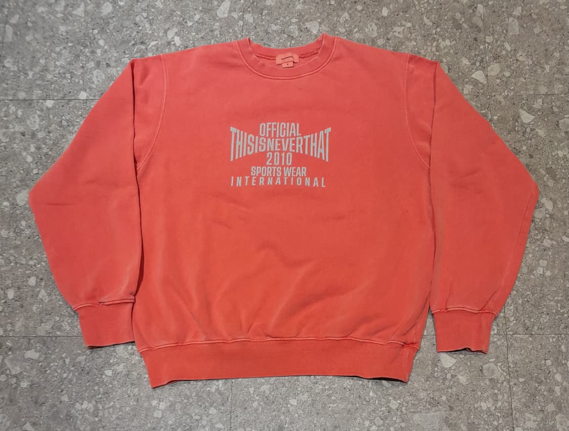 💥디스이즈네버댓 피그먼트 다잉 스웻셔츠 (M)    상품이미지1