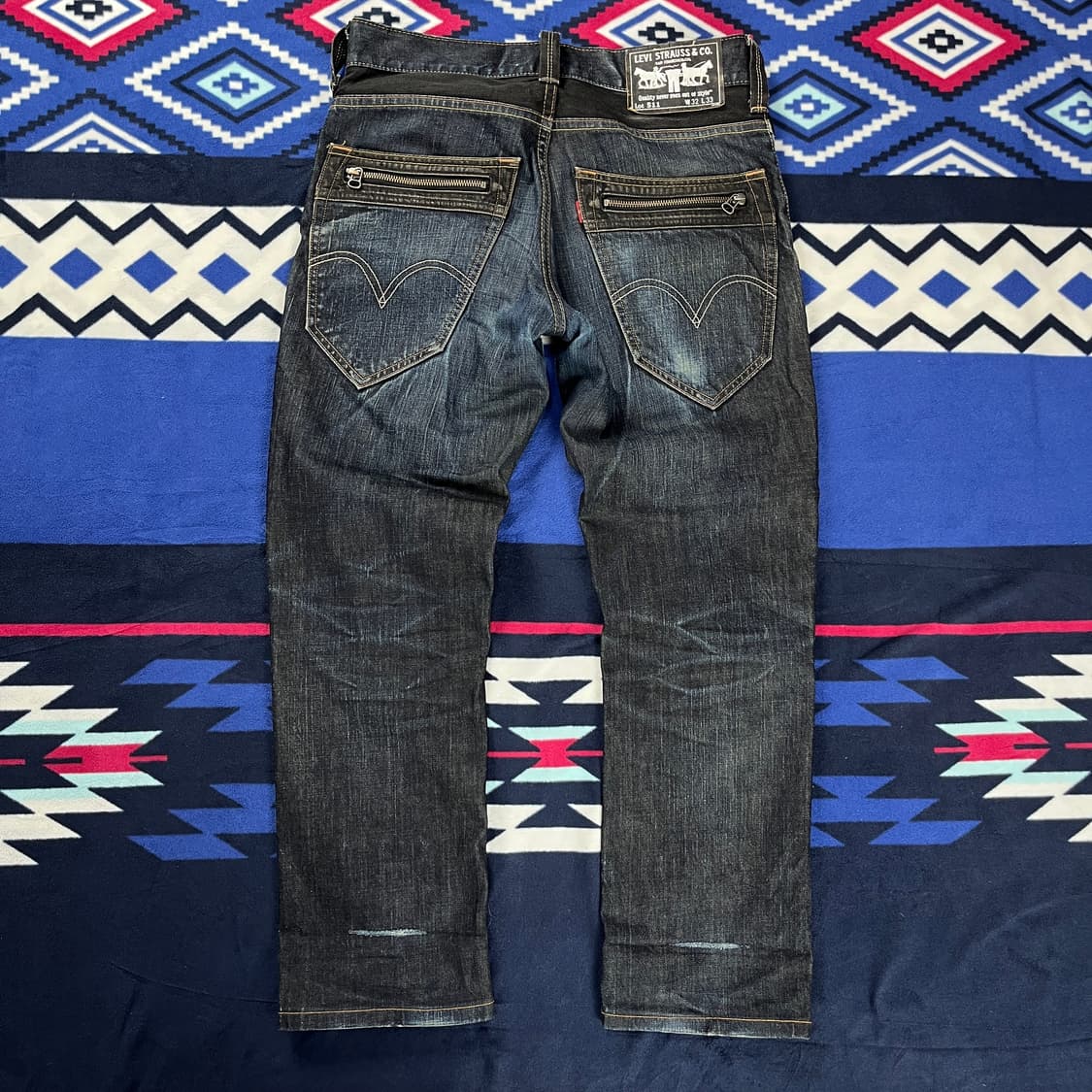 리바이스 LOT 511 뒤 지퍼 데님(실측확인) 상품이미지8