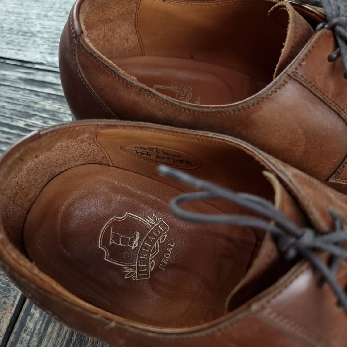[REGAL] 금강제화 리갈 U팁 더비 슈즈 브라운 M18401 상품이미지8