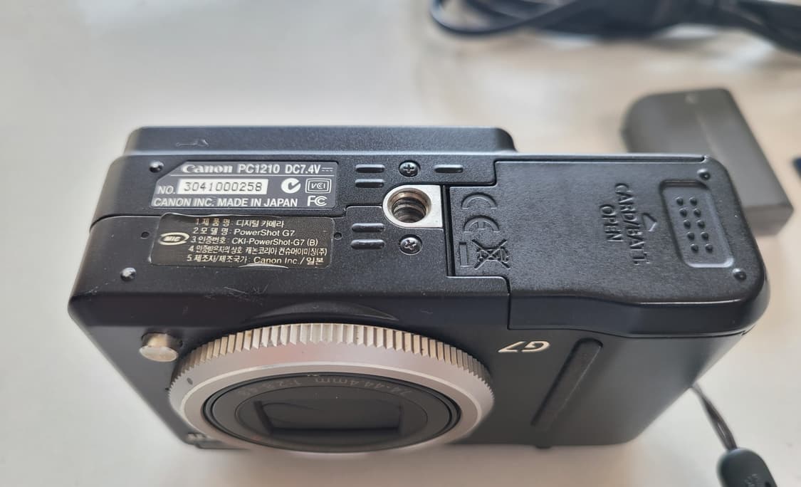 캐논 디카 G7 레트로 카메라 상태 좋음 상품이미지6