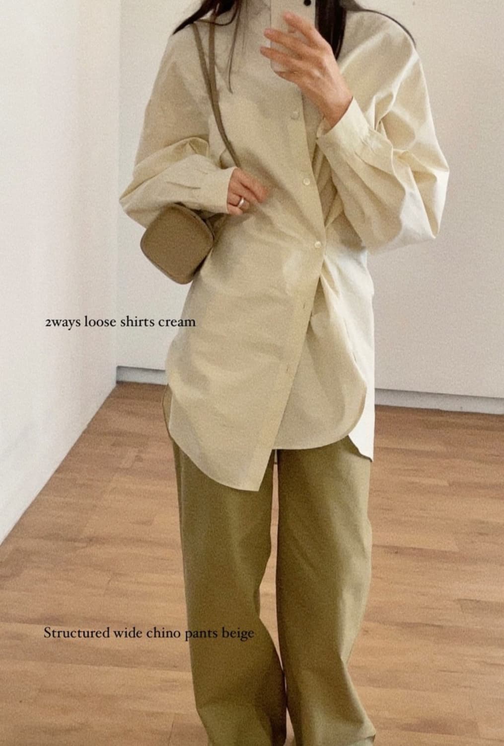 Hauswomen 하우스우먼 2way 셔츠 (새상품) 상품이미지2